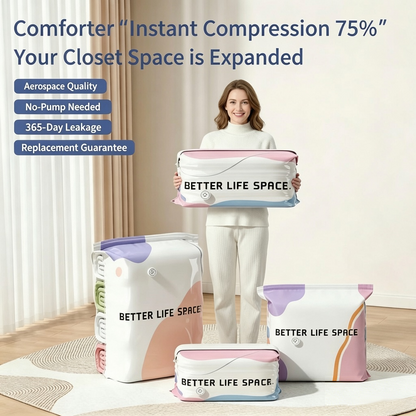 🚚Last day: 78% off丨FREE SCNDR® No-Pump 3D Vacuum Storage Bags
